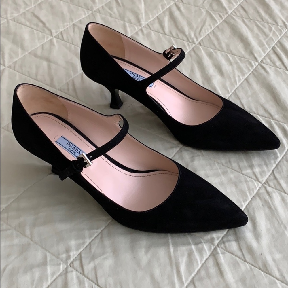 Prada Mary Janes.